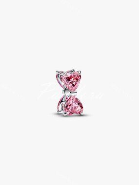 Pink Bow Charm